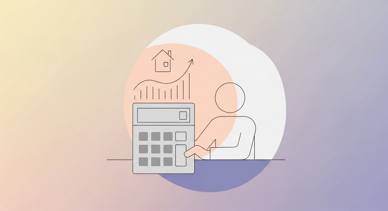 Jadual Ansuran Pinjaman Perumahan 2026 yang Perlu Kita Tahu 1 Seseorang sedang menggunakan kalkulator untuk mengira ansuran bulanan pinjaman perumahan.