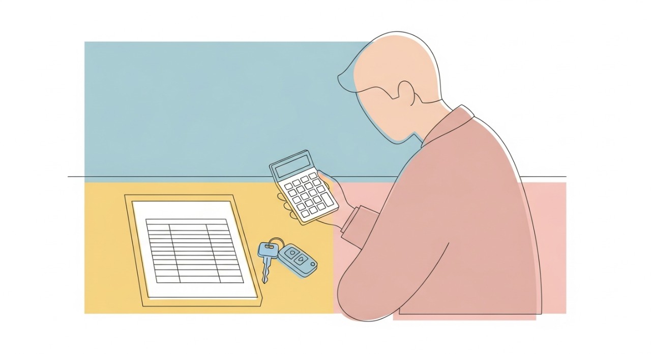 cara kira baki pinjaman kereta