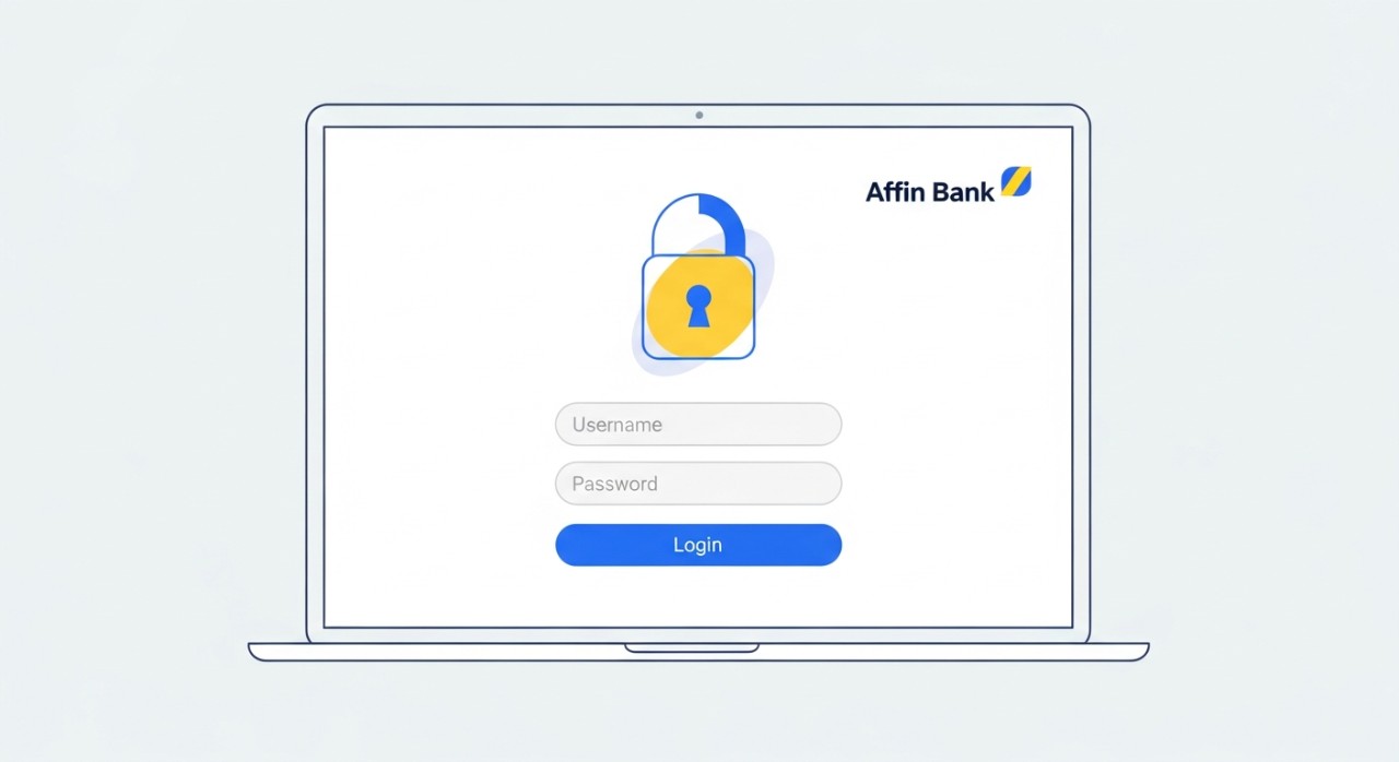 cara login affin bank