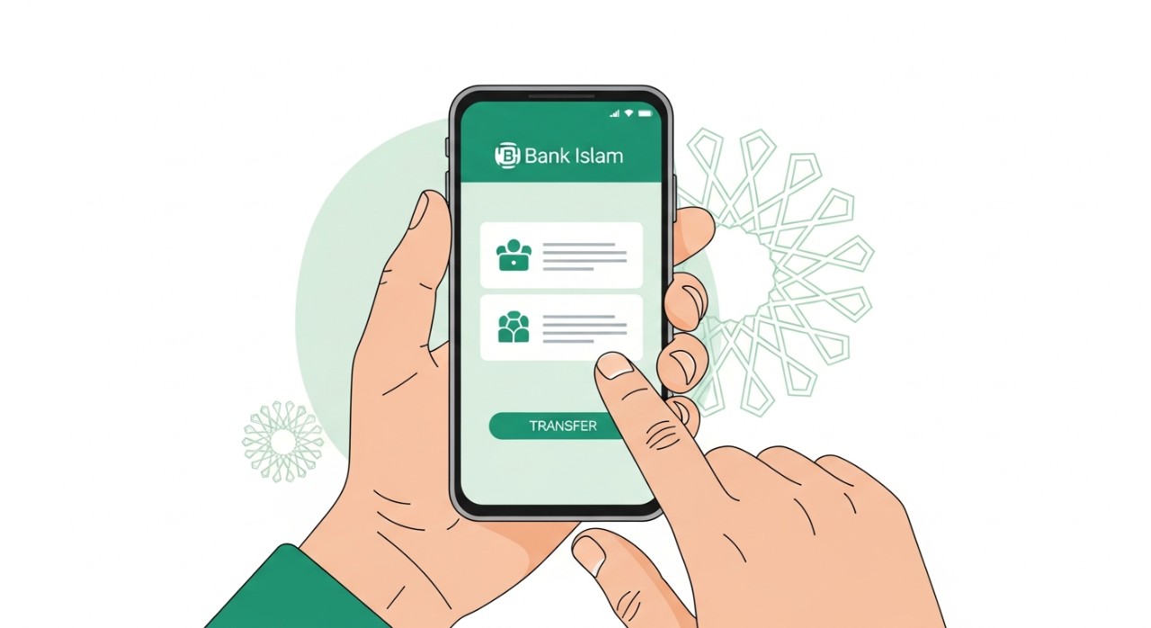 cara menggunakan bank islam online