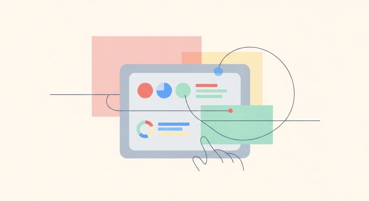 Seorang individu menguruskan kewangan dengan aplikasi perancangan.