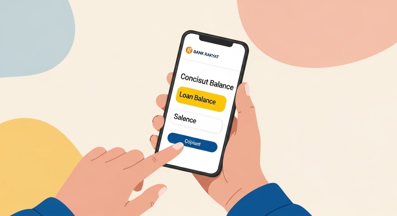 cara semak baki pinjaman bank rakyat