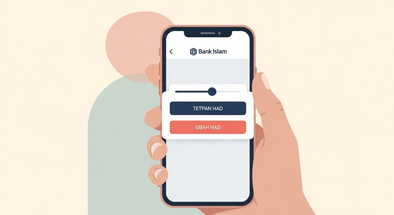 cara tukar limit bank islam