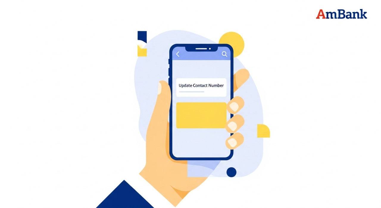 cara tukar no telefon ambank
