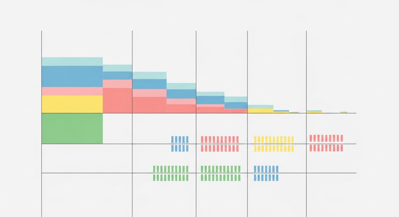 Mengungkap Formula Pengiraan Jadual Pinjaman Tepat 2026 1 Sebuah carta atau jadual yang menunjukkan butiran pembayaran balik pinjaman bulanan.