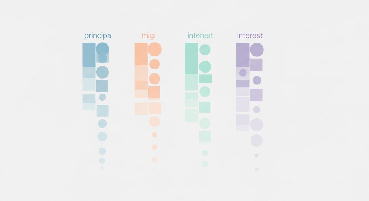 contoh formula jadual pinjaman