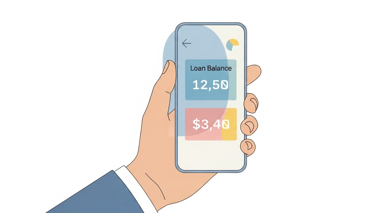 dapatkan baki pinjaman secara digital