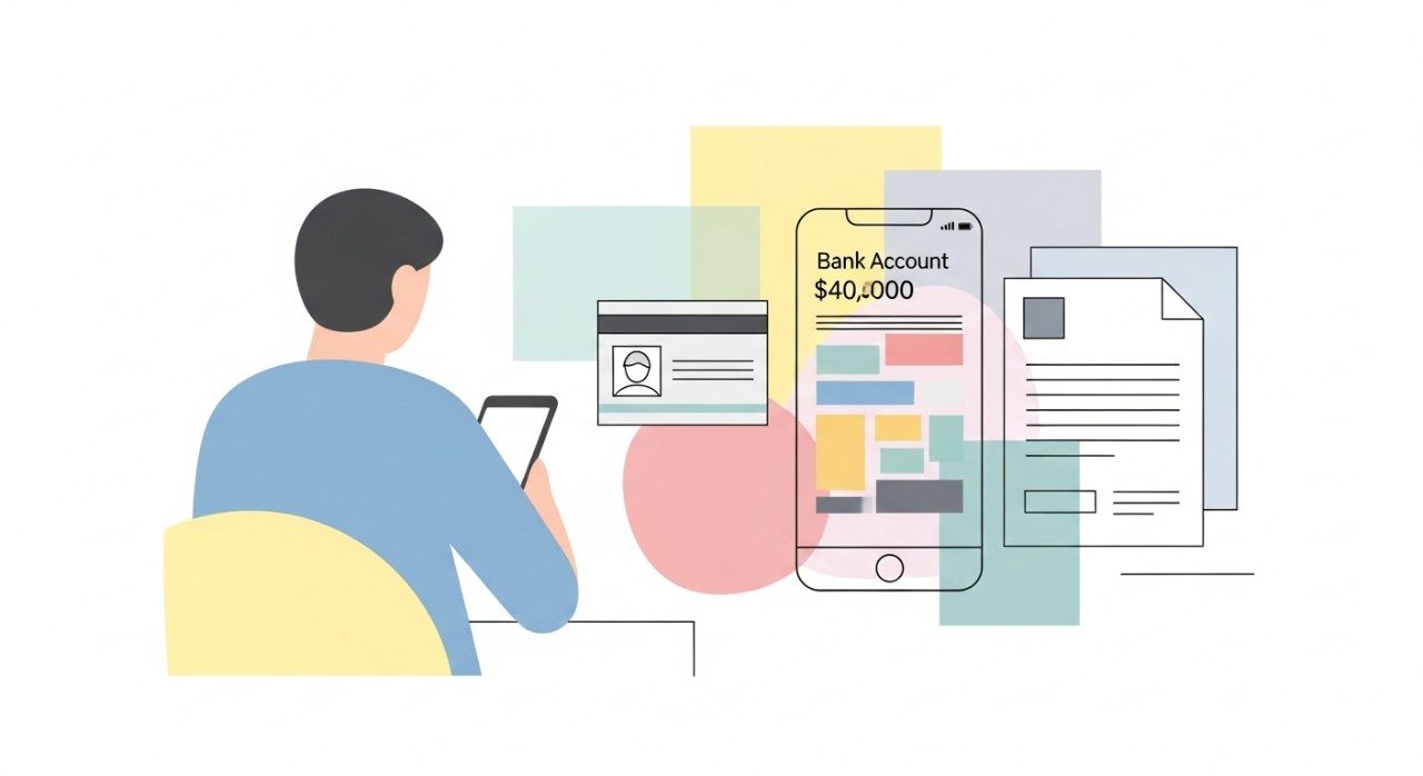 dokumen diperlukan semak baki bank rakyat