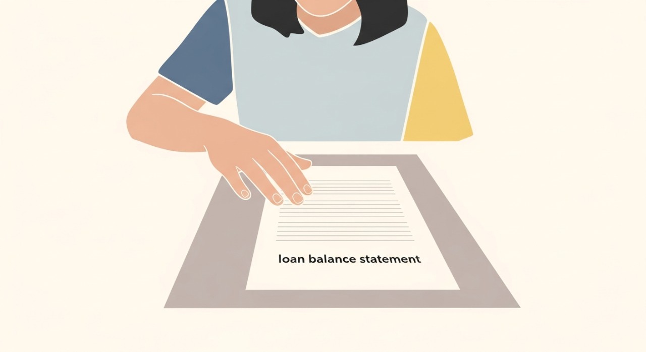 dokumen semak baki pinjaman