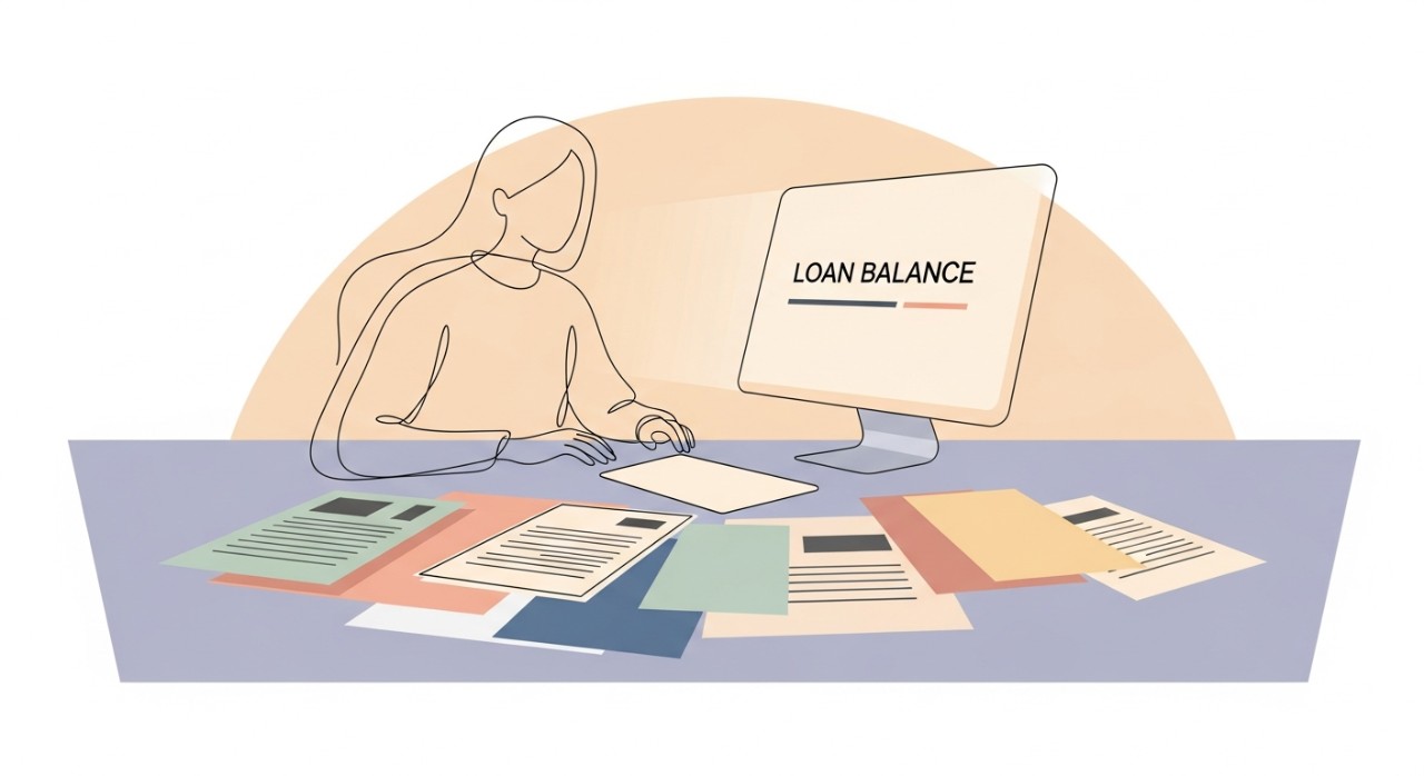 dokumen sokongan semak baki pinjaman