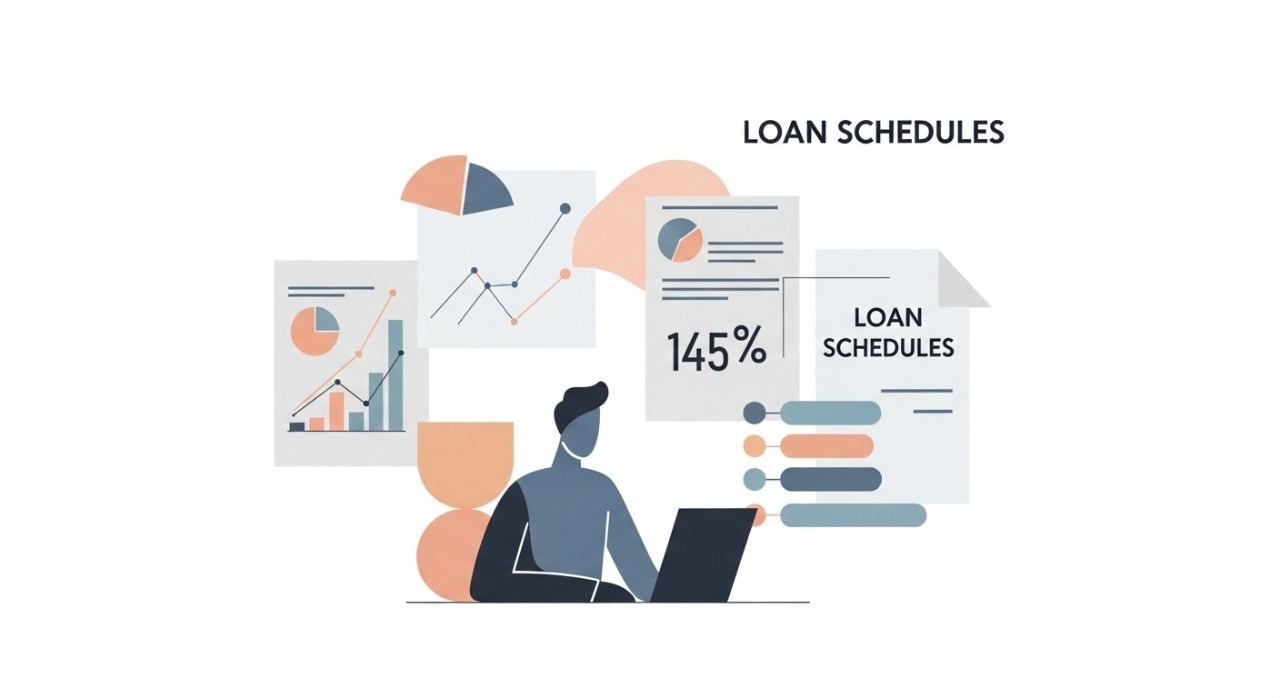 faktor jadual pinjaman berbeza