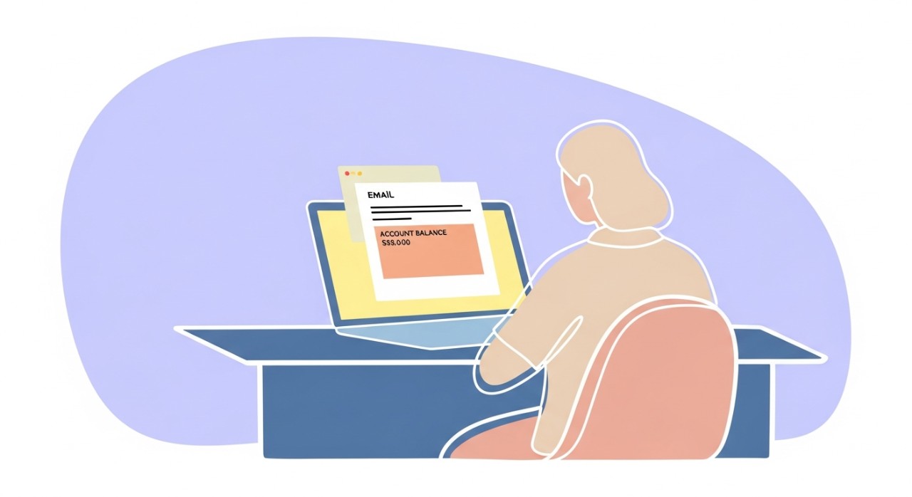 format e mel rasmi semak baki