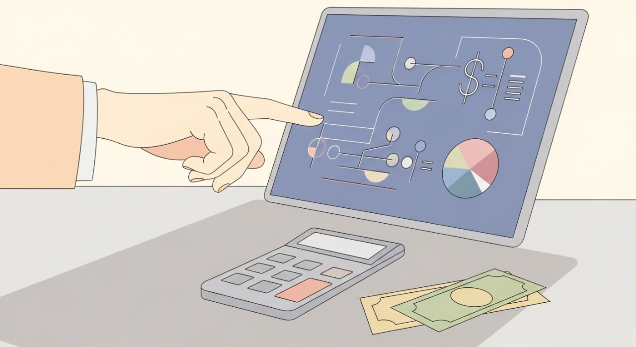 formula kira baki akhir pinjaman