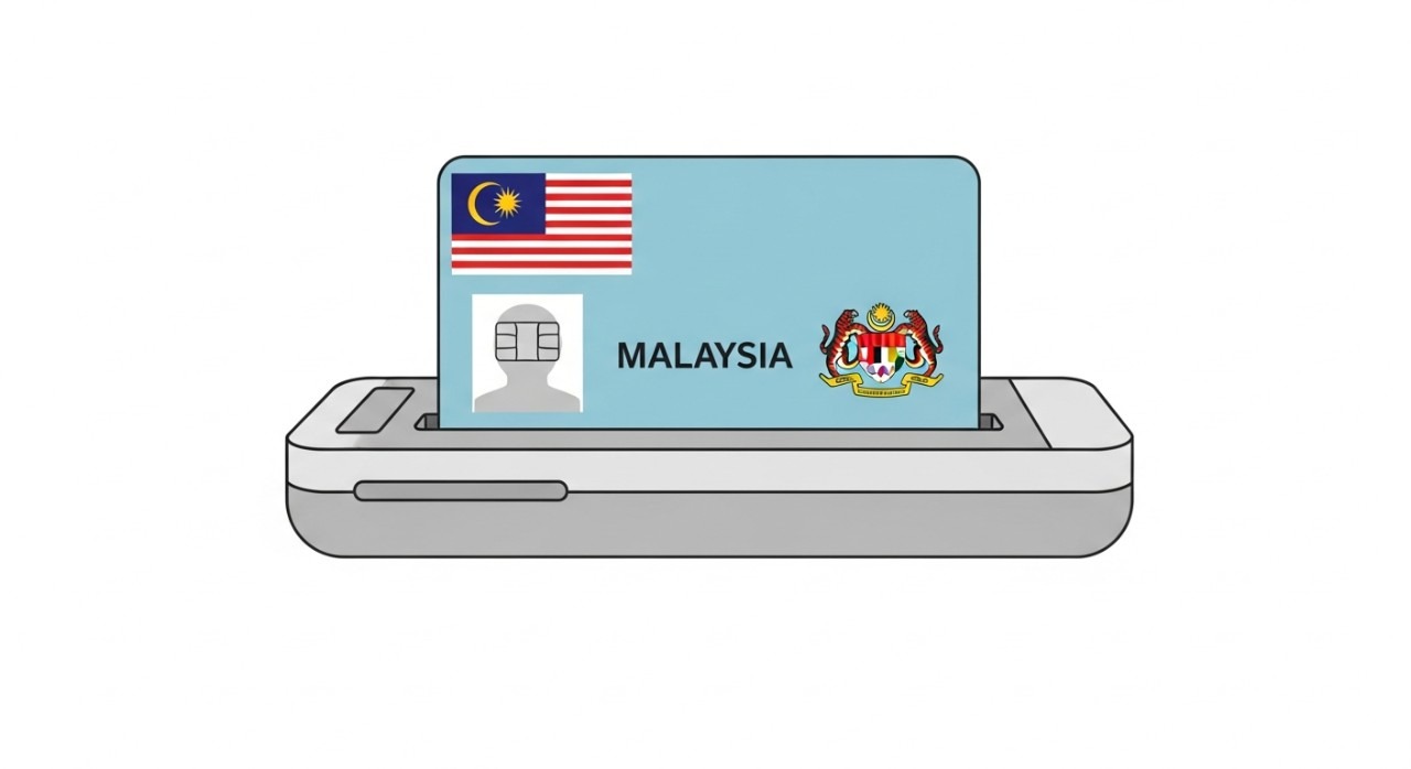 Cara Check Baki KWSP Tanpa i Akaun Paling Mudah dan Terkini 1 Sekeping MyKad (Kad Pengenalan Malaysia) diletakkan pada sebuah alat pembaca kad di kiosk KWSP