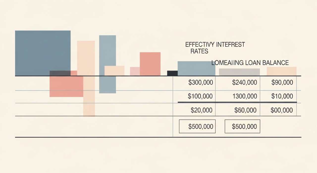 jadual pinjaman kadar faedah berkesan