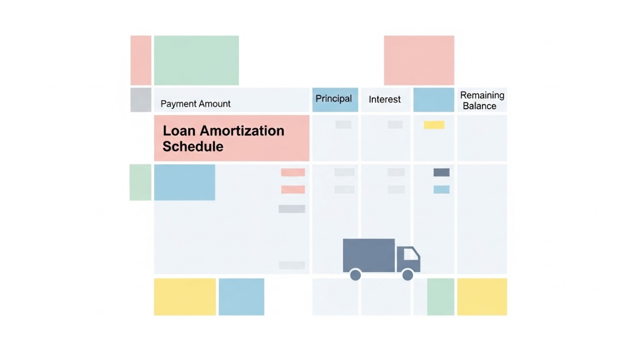 jadual pinjaman kenderaan faedah berubah untuk lori