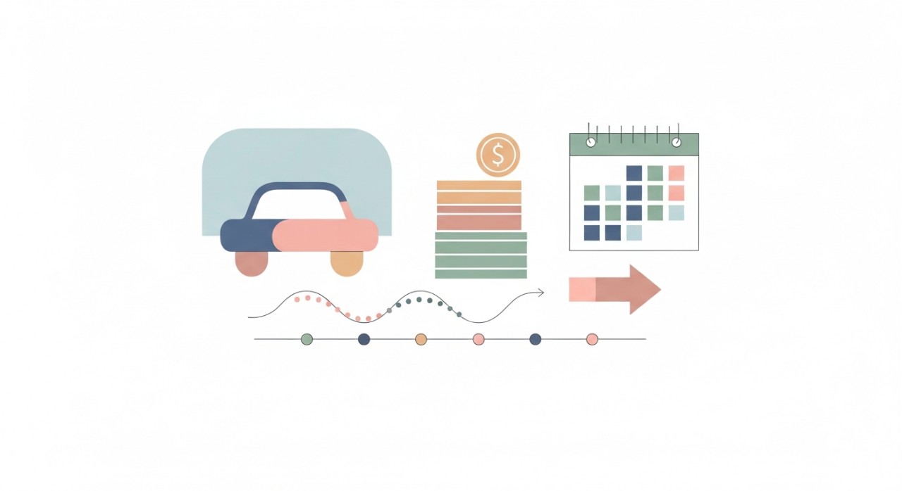 jadual pinjaman kenderaan faedah tetap untuk kereta baharu