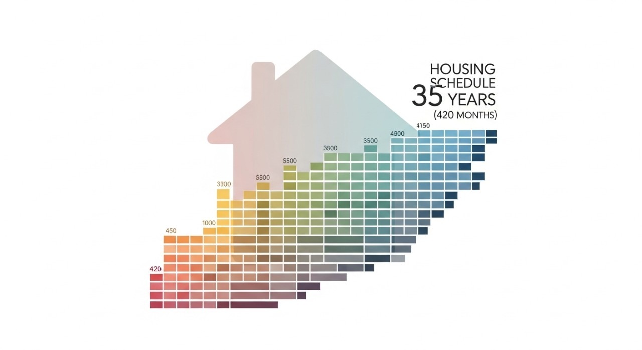 jadual pinjaman perumahan 35 tahun