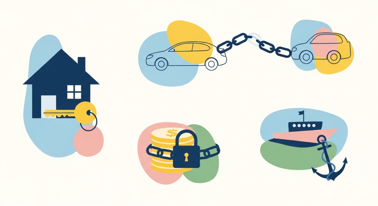 jenis jenis pinjaman bercagar