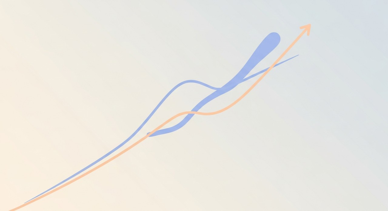 Graf kewangan menunjukkan bagaimana perubahan kadar faedah mempengaruhi jumlah pembayaran balik pinjaman dari masa ke masa.