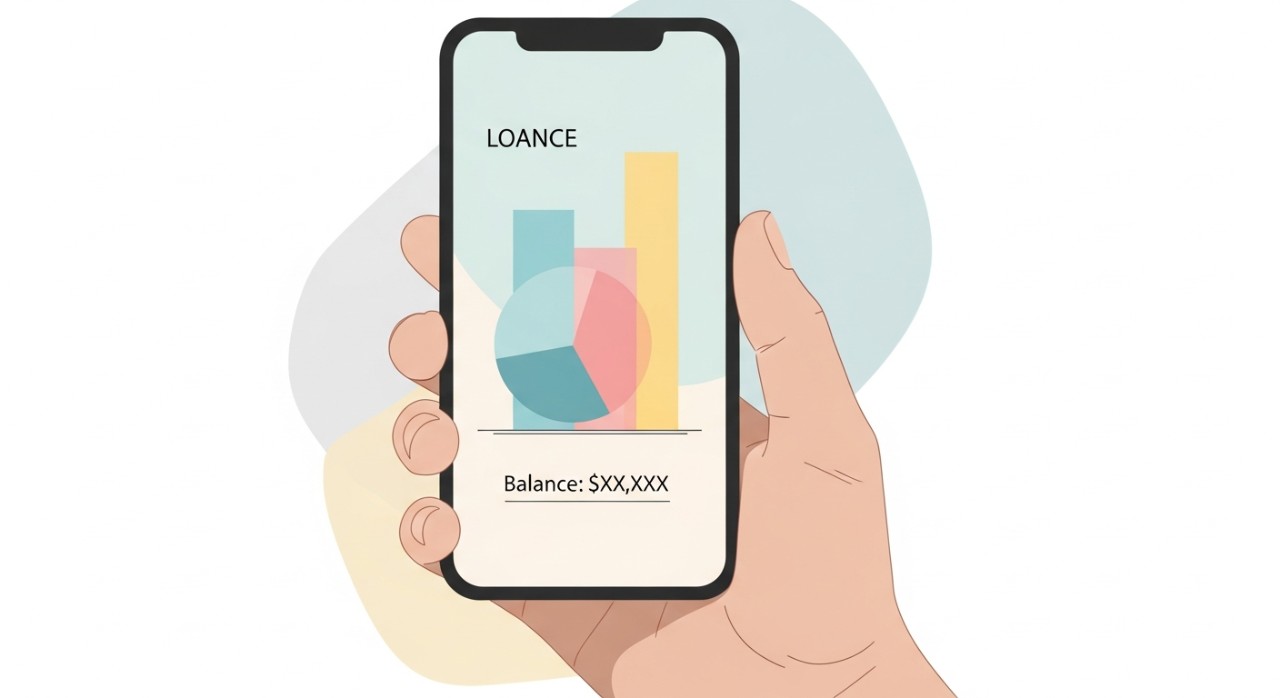 langkah semak baki pinjaman apps