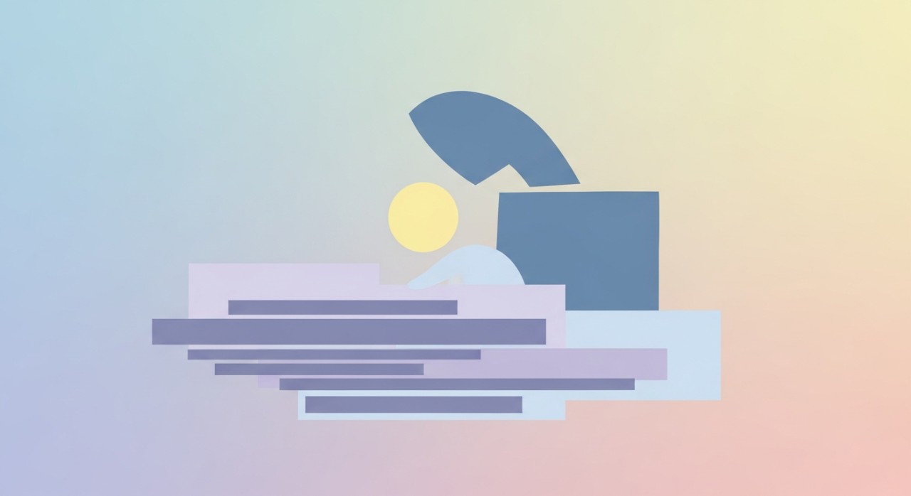 Seseorang sedang meneliti dokumen jadual bayaran pinjaman dengan teliti.