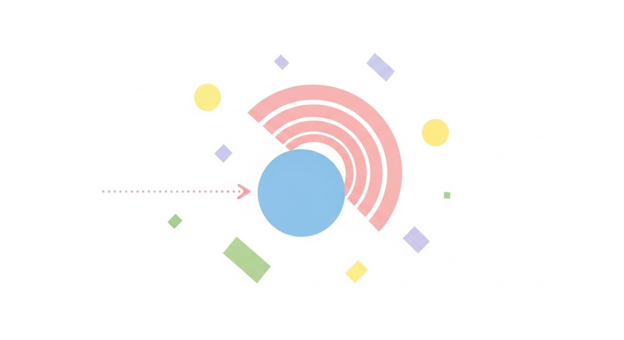 Ilustrasi visual yang menerangkan konsep kadar faedah dengan elemen grafik.