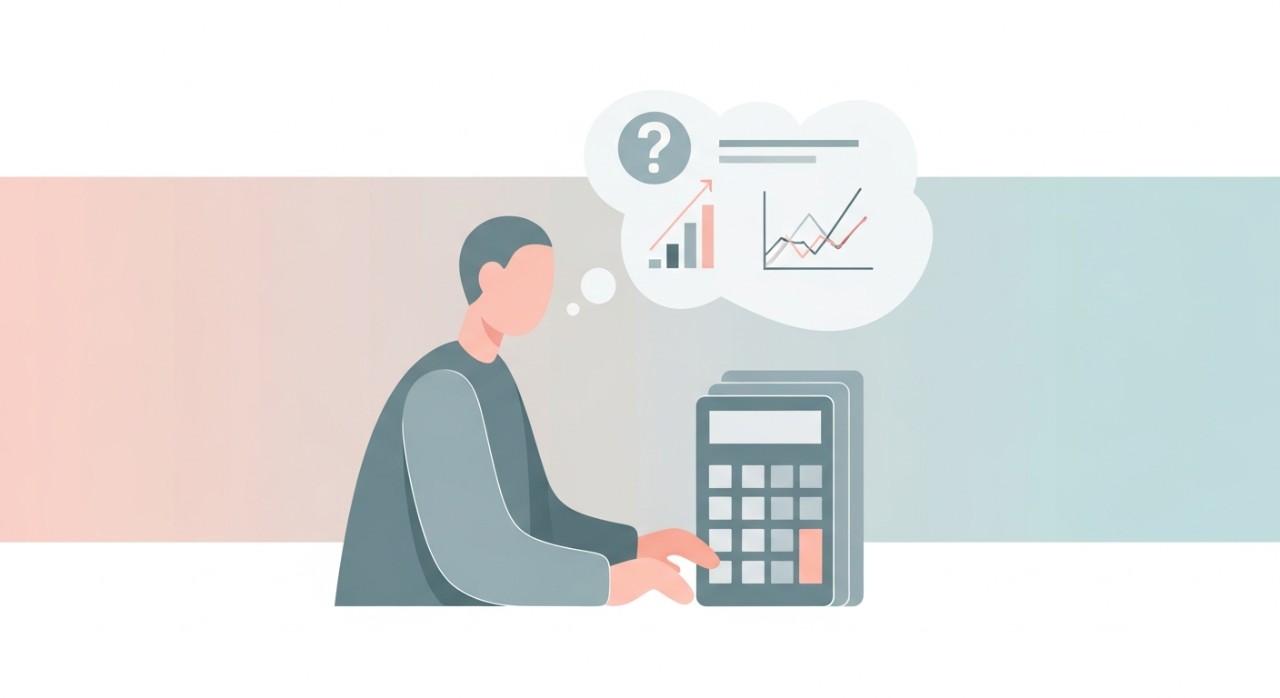 Jadual Pinjaman Kereta 5 Tahun vs 9 Tahun 2026 1 Seseorang sedang mempertimbangkan pilihan pinjaman kereta dengan kalkulator.