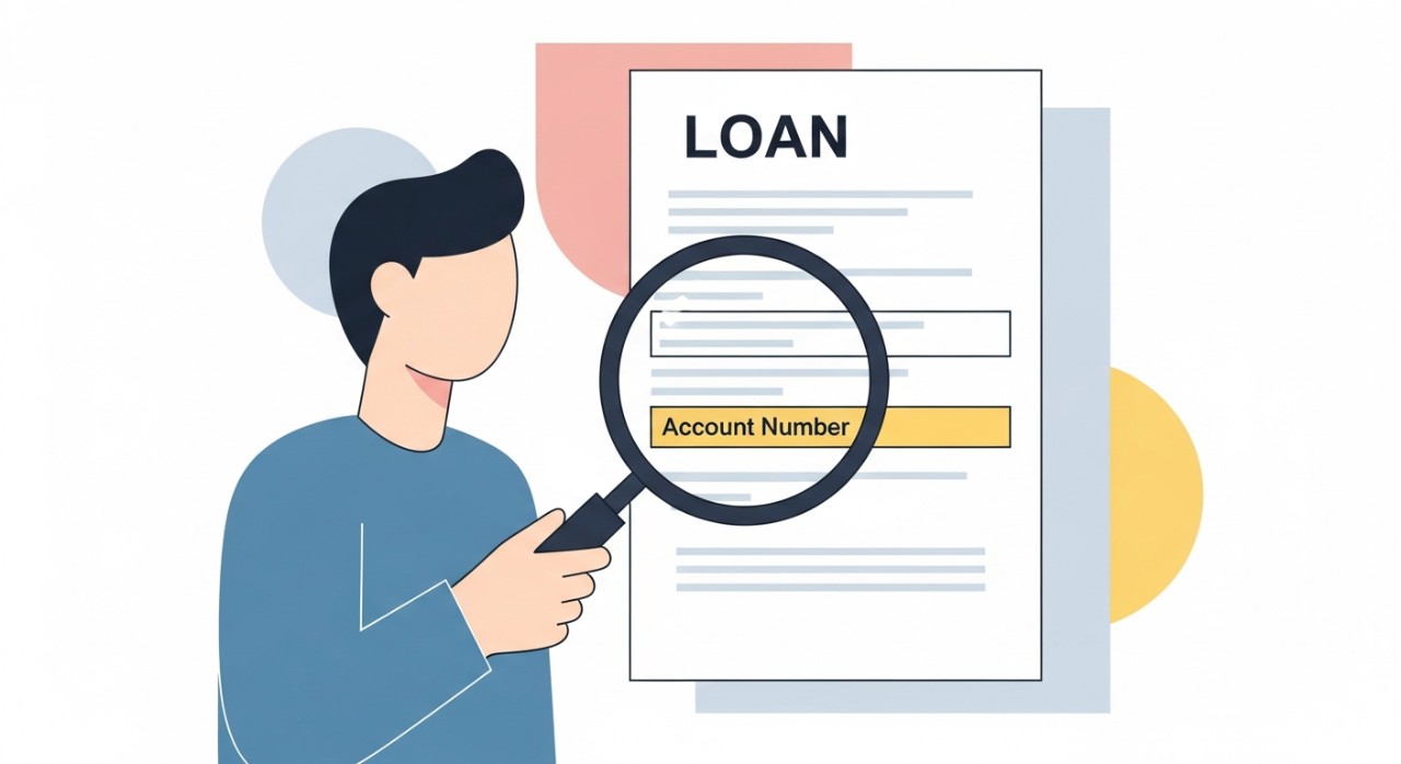 nombor akaun pinjaman wajib ada