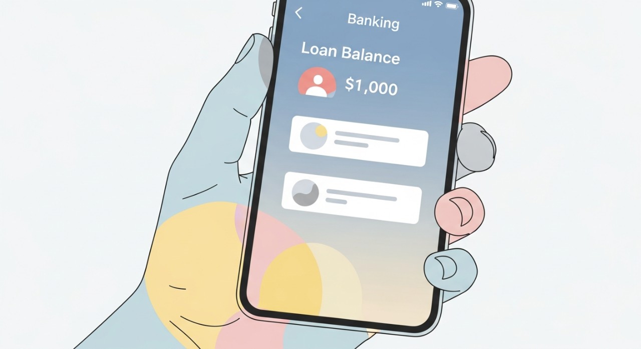 notifikasi baki pinjaman melalui aplikasi