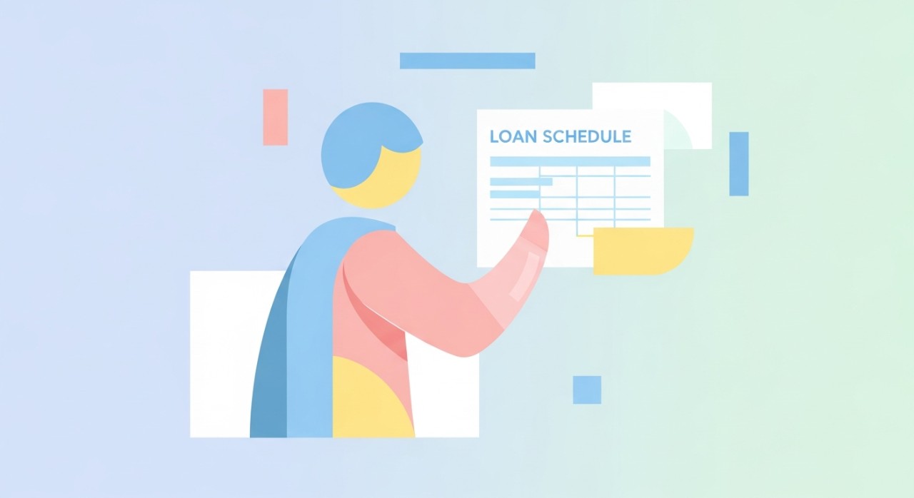 panduan mudah baca jadual pinjaman