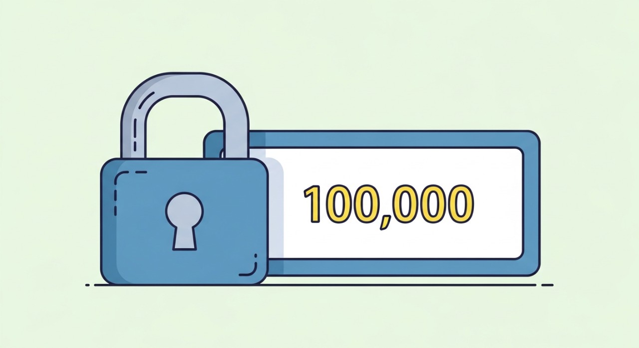 Cara Tukar Limit Transaksi AmBank (DuitNow & Pindahan) 1 Ilustrasi gembok dan kunci digital mewakili keselamatan kawalan had transaksi dalam talian yang boleh diuruskan.