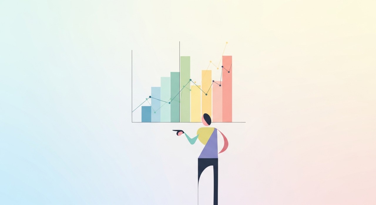 Jadual Pinjaman Kadar Rata Berbanding Baki 2026: Pilih Mana? 1 Seseorang sedang meneliti carta kewangan yang menunjukkan perbezaan kadar faedah pinjaman.