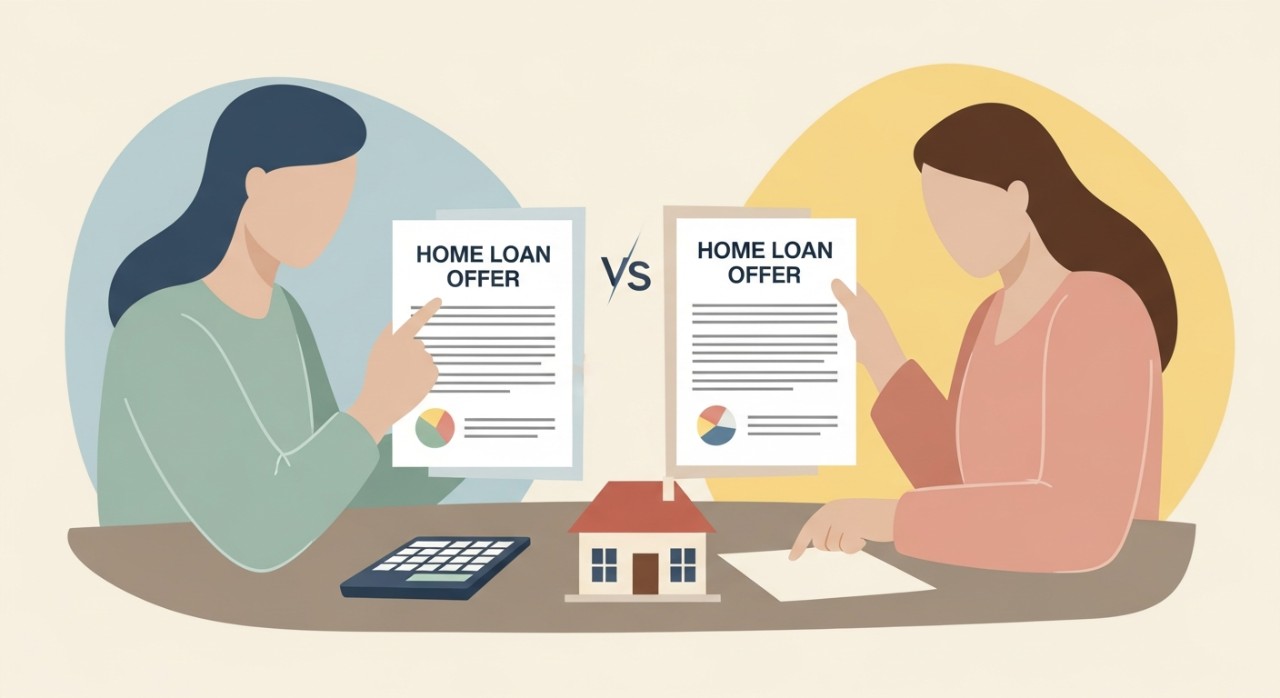 perbezaan pinjaman perumahan bank