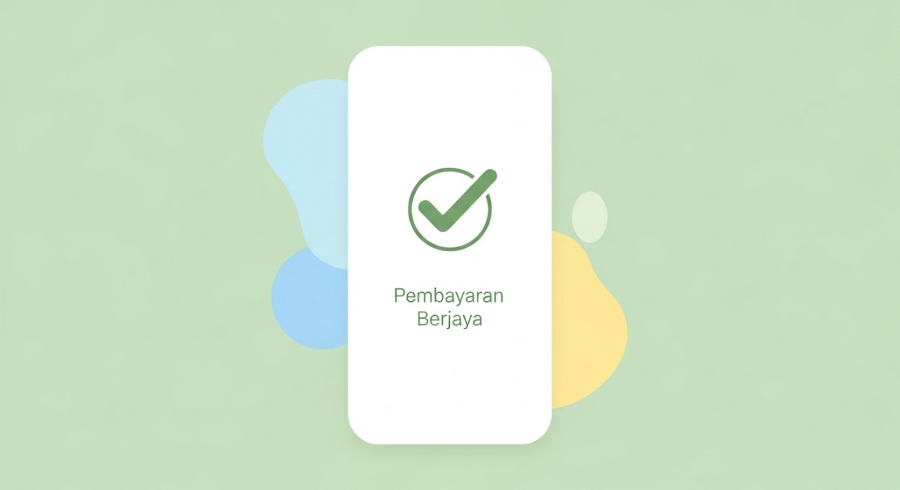 Panduan Lengkap Cara Bayar Bil Air Online Maybank2u Terkini 1 Skrin telefon memaparkan notifikasi dan resit digital yang mengesahkan pembayaran bil air telah berjaya.