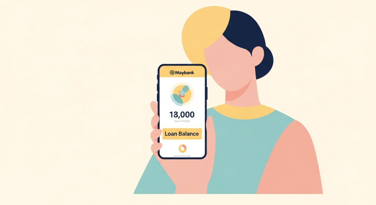 semak baki pinjaman maybank tanpa akaun
