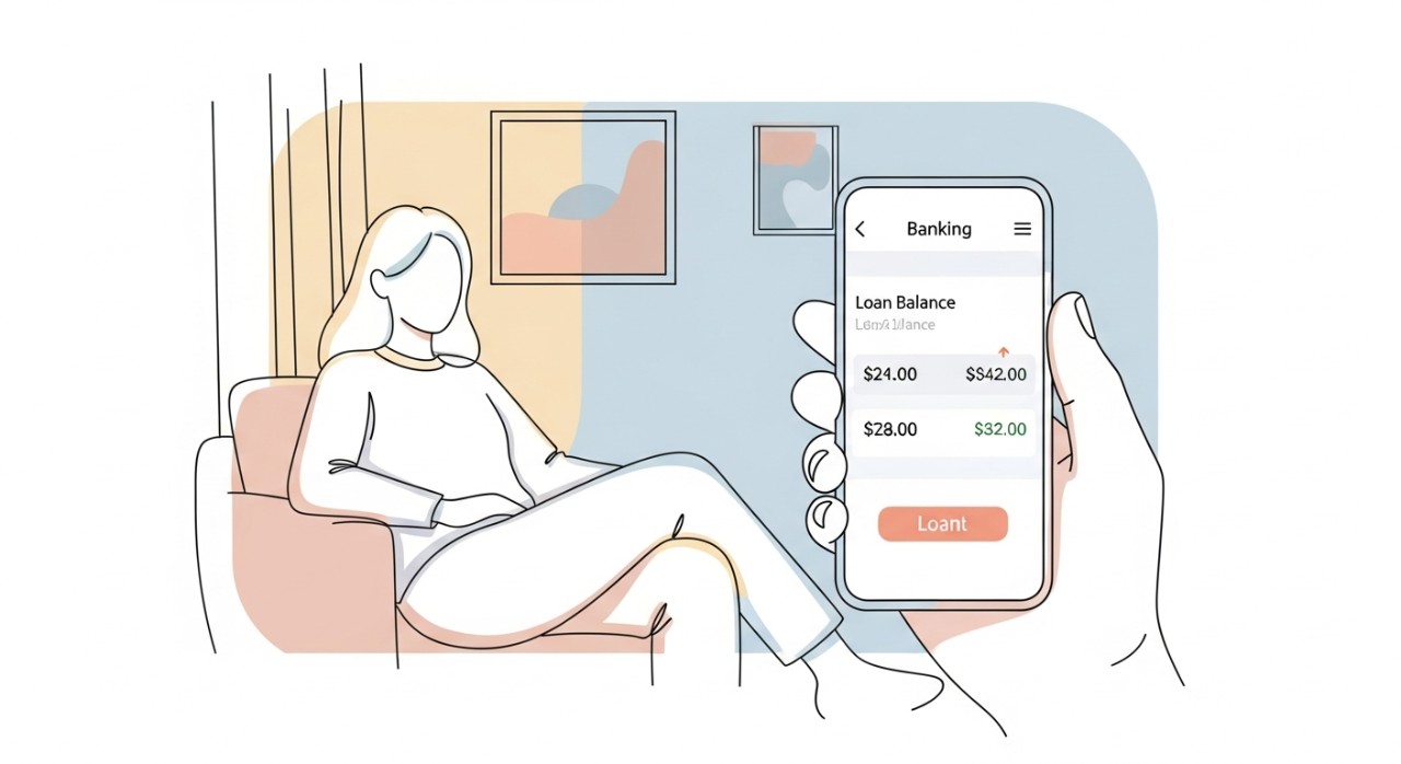 semak baki pinjaman melalui app bank