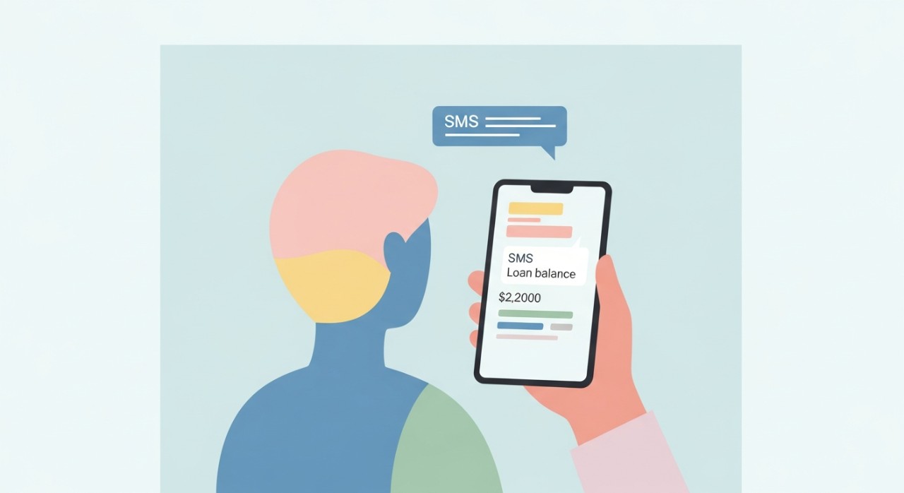 semak baki pinjaman melalui sms