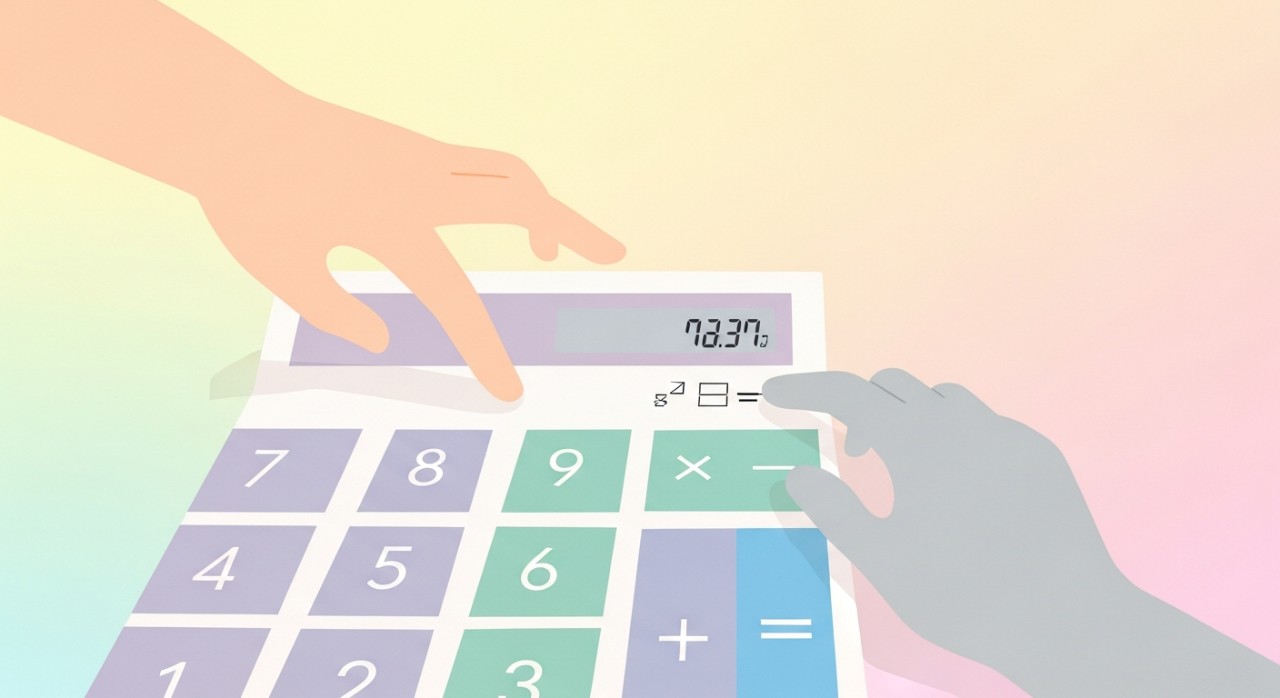 Senarai Jadual Bayaran Balik Pinjaman Kenderaan dari Syarikat Kewangan 1 Tangan seseorang sedang menggunakan kalkulator untuk mengira bayaran pinjaman kereta.