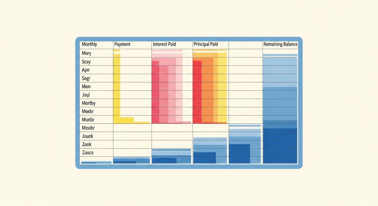 jadual amortisasi pinjaman kenderaan baharu