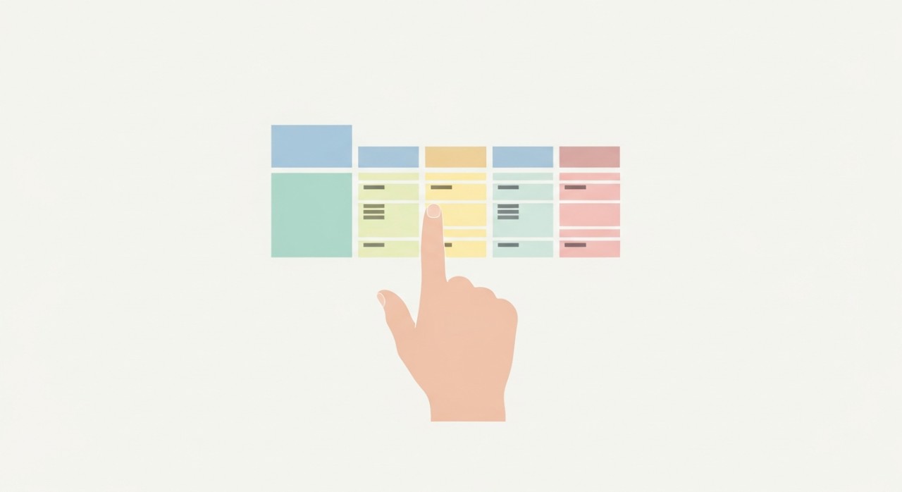 Senarai Jadual Pinjaman Kenderaan Patuh Syariah untuk Kereta Elektrik 1 Tangan sedang menunjuk pada jadual pembayaran pinjaman kenderaan yang tertera prinsip patuh syariah.