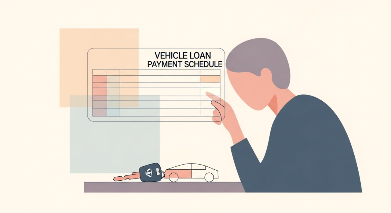 jadual pinjaman kenderaan faedah berubah dengan tempoh panjang