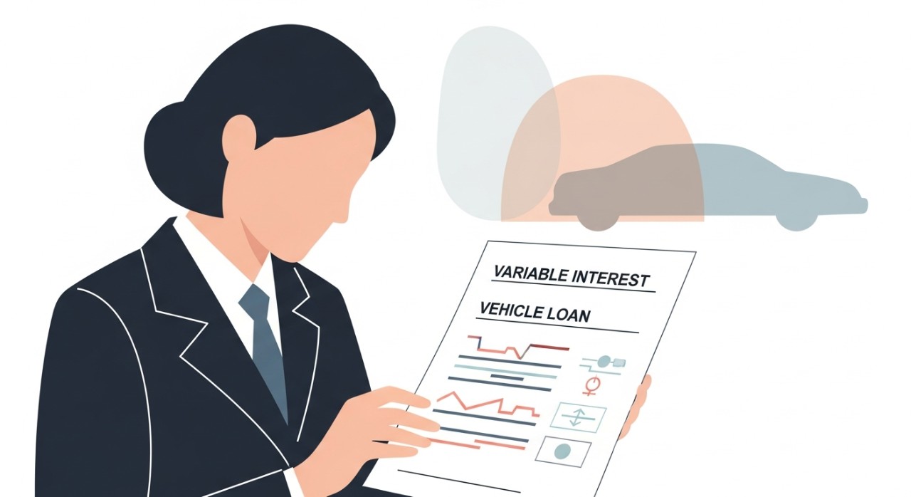 jadual pinjaman kenderaan faedah berubah untuk penjawat awam