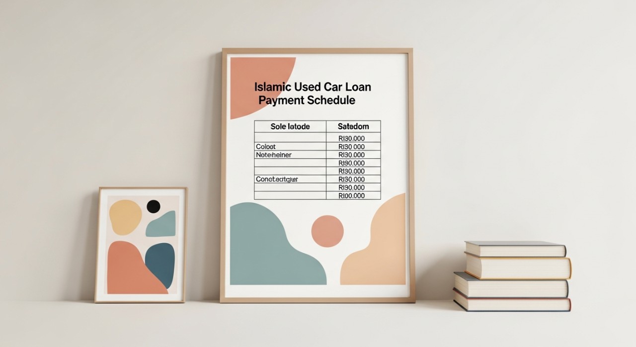 jadual pinjaman kenderaan islamik terpakai