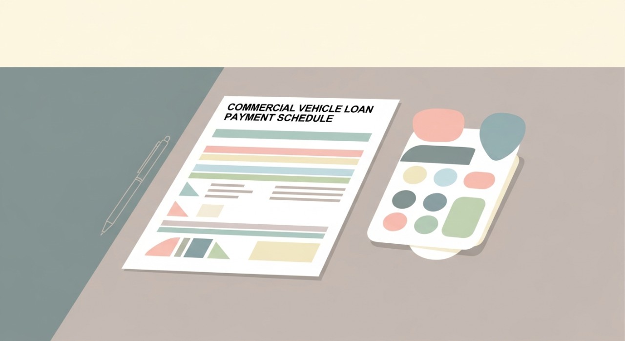 jadual pinjaman kenderaan komersial dari syarikat kewangan