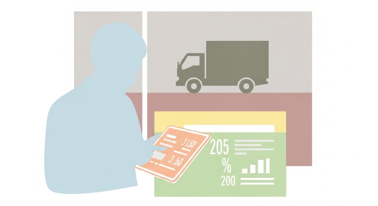 jadual pinjaman kenderaan komersial untuk pks