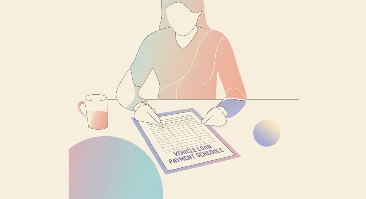 jadual pinjaman kenderaan konvensional tanpa penjamin