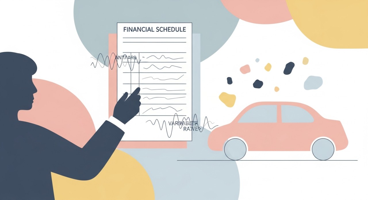 jadual pinjaman kenderaan syarikat kewangan faedah berubah