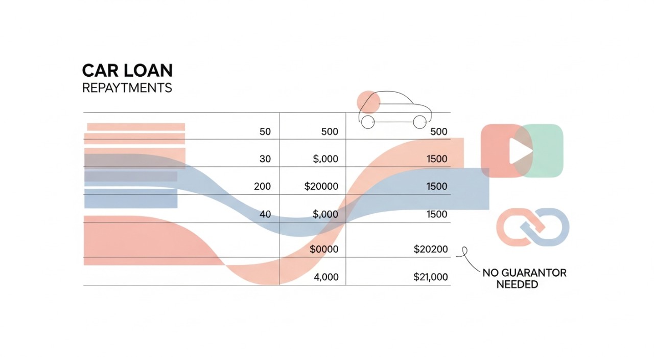 jadual pinjaman kenderaan syarikat kewangan tanpa penjamin
