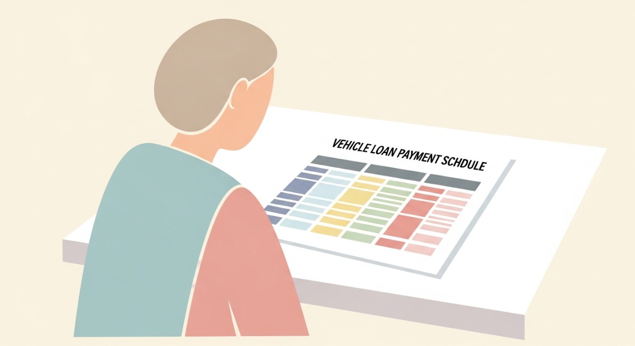 jadual pinjaman kenderaan tanpa penjamin dengan kelulusan mudah